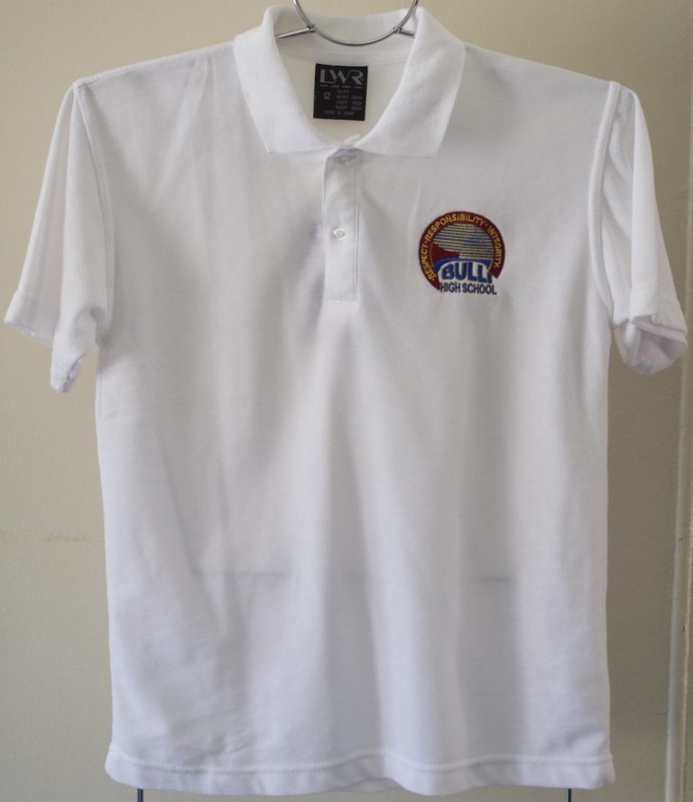 Senior white polo shirt (unisex) – Bulli High School Parents and ...